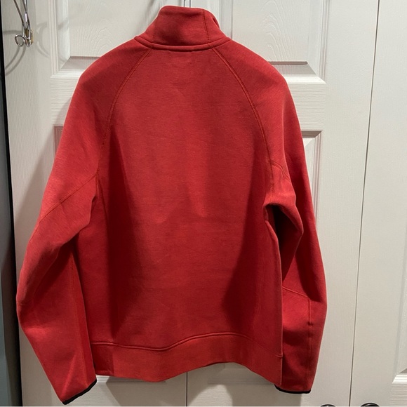 $135 Nike Tech Fleece 1/2 Zip Pullover - Light University Red - Picture 6 of 7